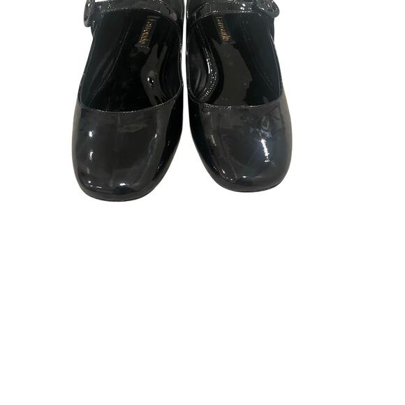 New Larroude Blair black patent Mary Jane Ballet Flat size 7 - Picture 11 of 16